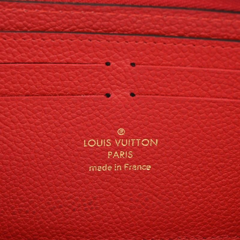 LOUIS VUITTON ルイヴィトン モノグラムアンプラント アンプラント ポルトフォイユクレマンス スリーズ M60169 レディース レザー 長財布 ABランク 中古 銀蔵