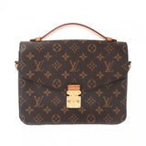 LOUIS VUITTON ルイヴィトン モノグラム ポシェットメティス MM 2WAY ブラウン M44875 レディース モノグラムキャンバス ハンドバッグ Bランク 中古 銀蔵