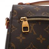 LOUIS VUITTON ルイヴィトン モノグラム ポシェットメティス MM 2WAY ブラウン M44875 レディース モノグラムキャンバス ハンドバッグ Bランク 中古 銀蔵