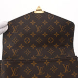 LOUIS VUITTON ルイヴィトン モノグラム ポシェットメティス MM 2WAY ブラウン M44875 レディース モノグラムキャンバス ハンドバッグ Bランク 中古 銀蔵