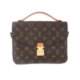 LOUIS VUITTON ルイヴィトン モノグラム ポシェットメティス MM 2WAY ブラウン M44875 レディース モノグラムキャンバス ハンドバッグ Bランク 中古 銀蔵