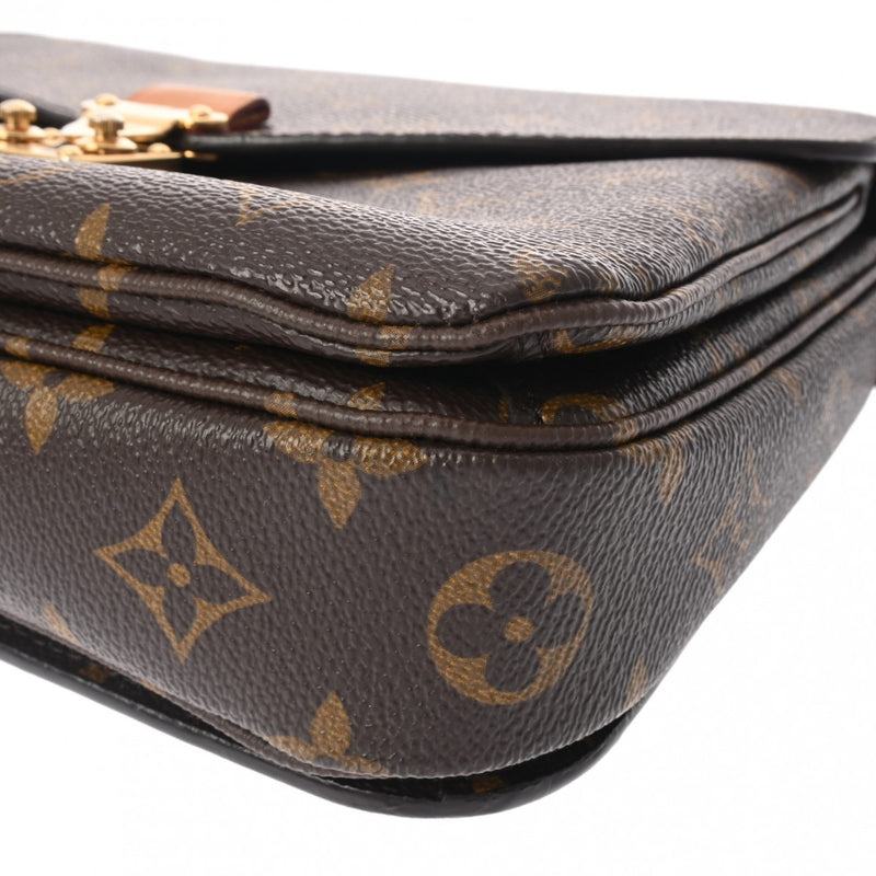 LOUIS VUITTON ルイヴィトン モノグラム ポシェットメティス MM 2WAY ブラウン M44875 レディース モノグラムキャンバス ハンドバッグ Bランク 中古 銀蔵