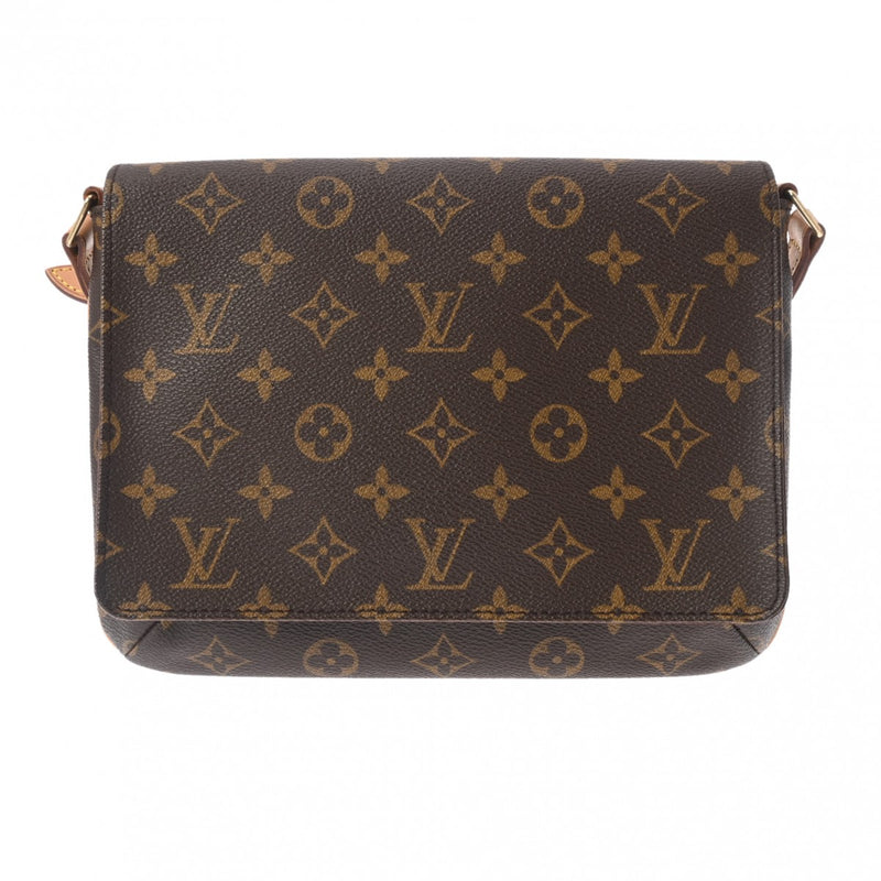 LOUIS VUITTON ルイヴィトン モノグラム ミュゼットタンゴ  ブラウン M51257 レディース モノグラムキャンバス ショルダーバッグ ABランク 中古 銀蔵