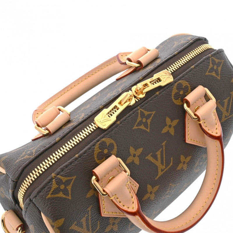 LOUIS VUITTON ルイヴィトン モノグラム スピーディ バンドリエール 20 2WAY  ブラウン M46234 レディース モノグラムキャンバス ハンドバッグ 未使用 銀蔵