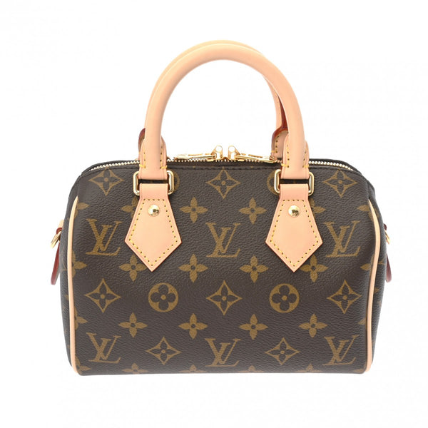 LOUIS VUITTON ルイヴィトン モノグラム スピーディ バンドリエール 20 2WAY  ブラウン M46234 レディース モノグラムキャンバス ハンドバッグ 未使用 銀蔵