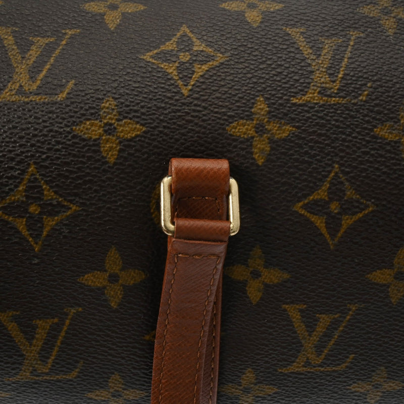 LOUIS VUITTON ルイヴィトン モノグラム パピヨン GM 旧型 ブラウン M51385 レディース モノグラムキャンバス ハンドバッグ ABランク 中古 銀蔵