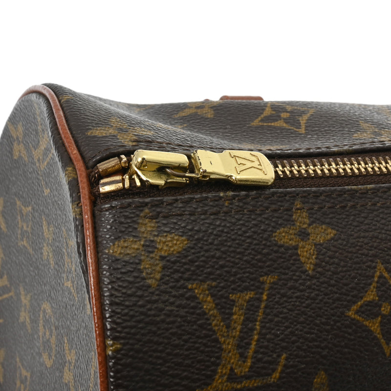 LOUIS VUITTON ルイヴィトン モノグラム パピヨン GM 旧型 ブラウン M51385 レディース モノグラムキャンバス ハンドバッグ ABランク 中古 銀蔵