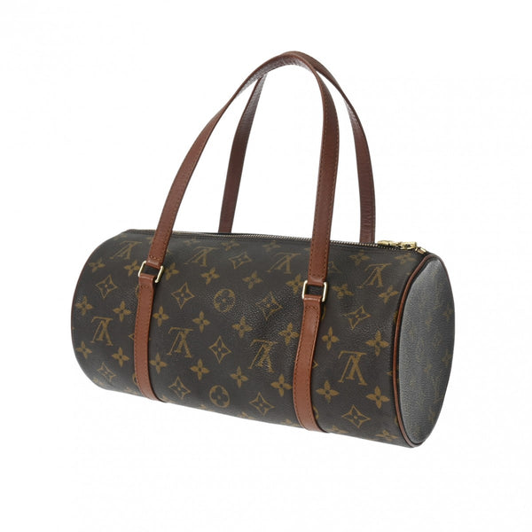 LOUIS VUITTON ルイヴィトン モノグラム パピヨン GM 旧型 ブラウン M51385 レディース モノグラムキャンバス ハンドバッグ ABランク 中古 銀蔵