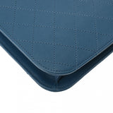 CHANEL シャネル マトラッセ チェーンショルダー ブルー レディース カーフ ショルダーバッグ Aランク 中古 銀蔵