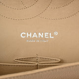 CHANEL シャネル マトラッセ チェーンショルダー Wフラップ 30cm ベージュ A58600 レディース キャビアスキン ショルダーバッグ Bランク 中古 銀蔵