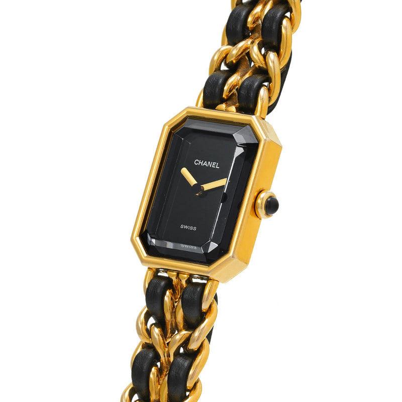 シャネル プルミエール Sサイズ H0001 ブラック レディース 腕時計 クォーツ 中古 銀蔵