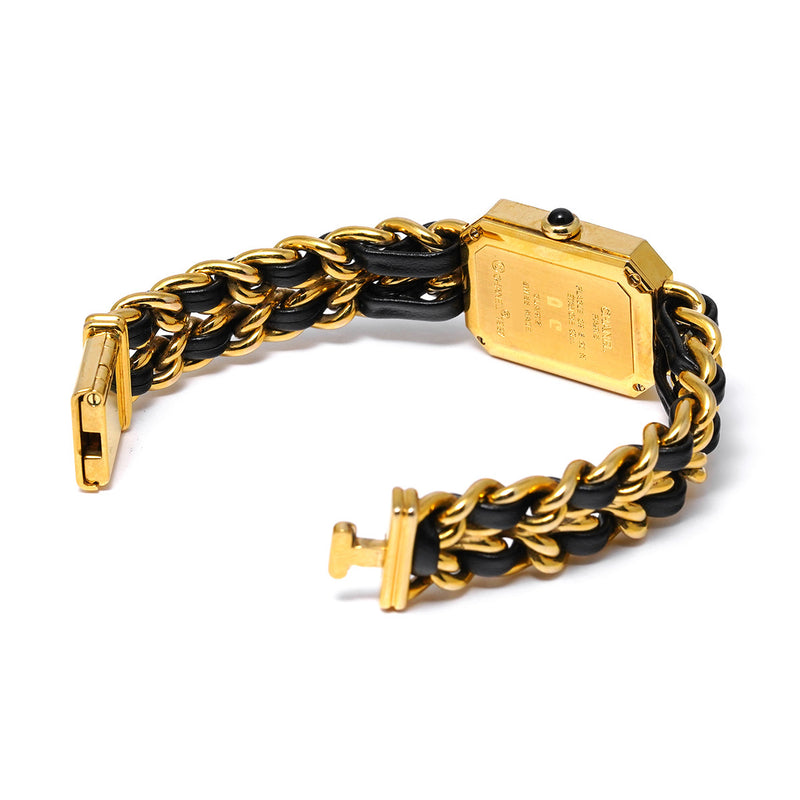 シャネル プルミエール Sサイズ H0001 ブラック レディース 腕時計 クォーツ 中古 銀蔵