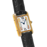 CARTIER カルティエ マストタンク SM W1006354 レディース 腕時計 クォーツ Aランク 中古 銀蔵