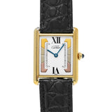 CARTIER カルティエ マストタンク LM W1006254 レディース 腕時計 クォーツ Aランク 中古 銀蔵