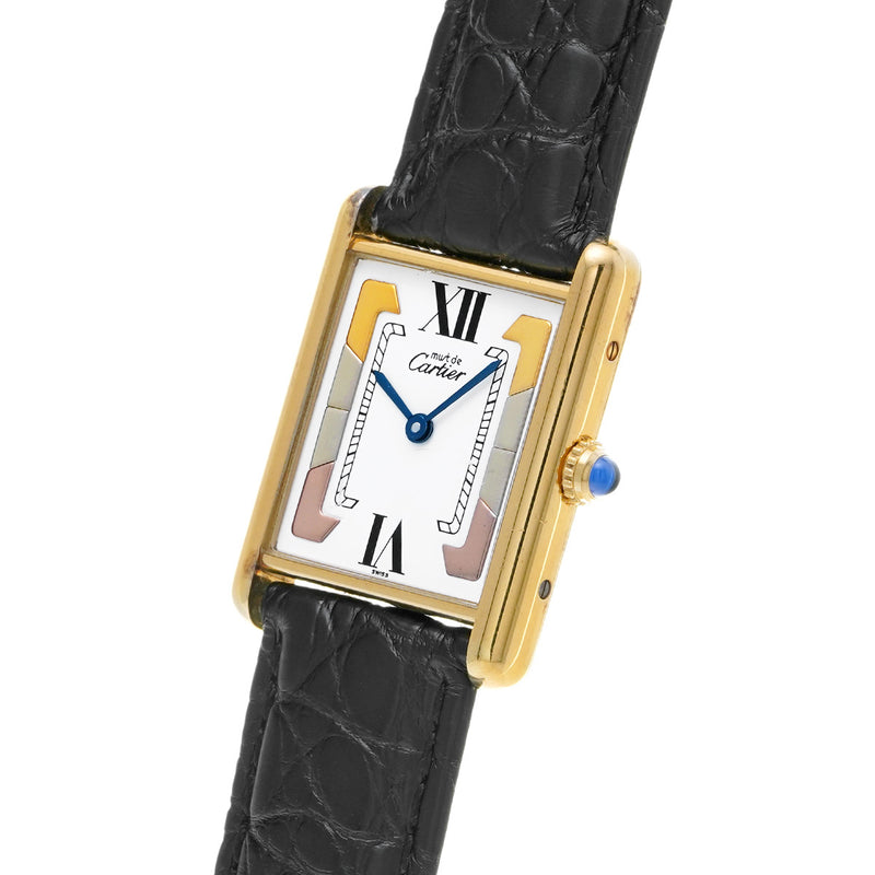 CARTIER カルティエ マストタンク LM W1006254 レディース 腕時計 クォーツ Aランク 中古 銀蔵