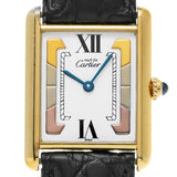 CARTIER カルティエ マストタンク LM W1006254 レディース 腕時計 クォーツ Aランク 中古 銀蔵