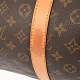 LOUIS VUITTON ルイヴィトン モノグラム キーポル 55 ブラウン M41424 ユニセックス モノグラムキャンバス ボストンバッグ Bランク 中古 銀蔵