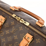 LOUIS VUITTON ルイヴィトン モノグラム キーポル 55 ブラウン M41424 ユニセックス モノグラムキャンバス ボストンバッグ Bランク 中古 銀蔵