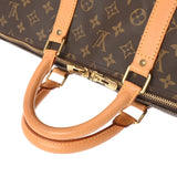 LOUIS VUITTON ルイヴィトン モノグラム キーポル 55 ブラウン M41424 ユニセックス モノグラムキャンバス ボストンバッグ Bランク 中古 銀蔵