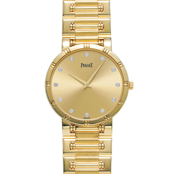 PIAGET ピアジェ ダンサー 10Pダイヤ 84023 ボーイズ 腕時計 クォーツ Aランク 中古 銀蔵