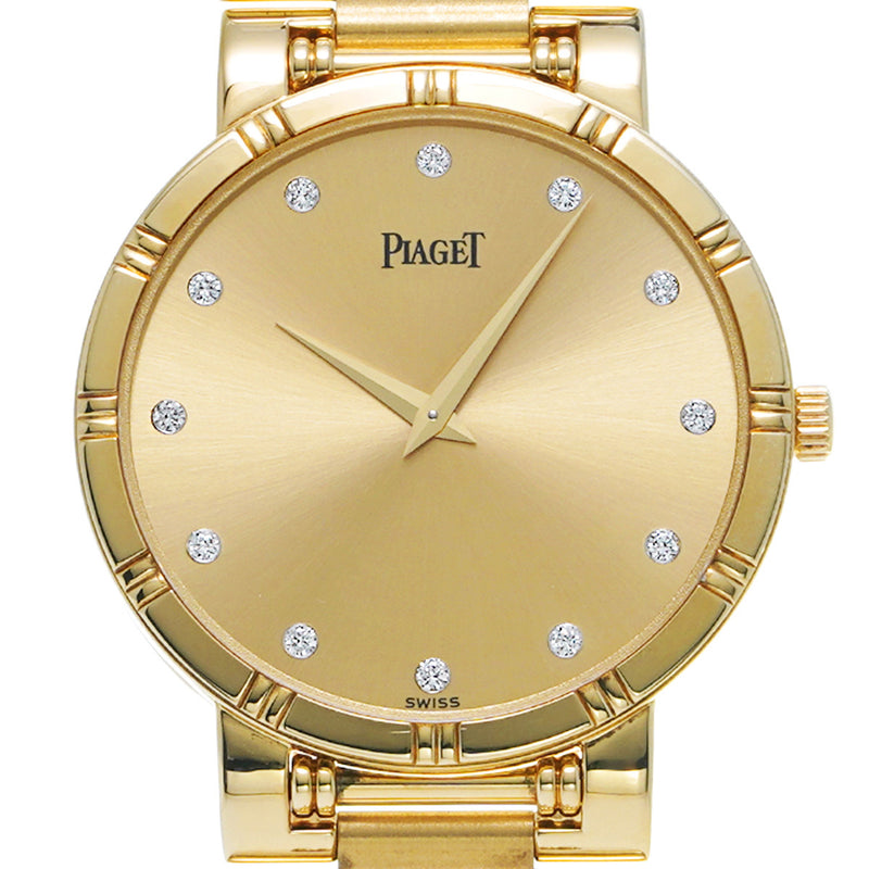 PIAGET ピアジェ ダンサー 10Pダイヤ 84023 ボーイズ 腕時計 クォーツ Aランク 中古 銀蔵