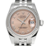 ロレックス デイトジャスト 179174 D番(2005年頃製造) ピンク レディース 腕時計 自動巻き 中古 銀蔵