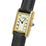 CARTIER カルティエ マストタンク SM W1003053 レディース 腕時計 クォーツ Aランク 中古 銀蔵