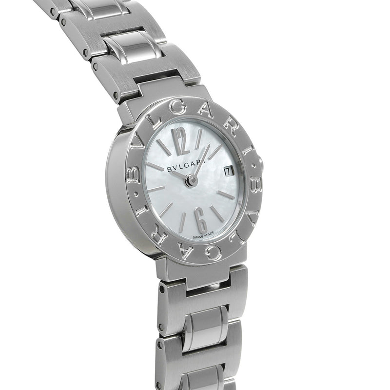ブルガリ ブルガリブルガリ 日本限定モデル BB23SS シェル レディース 腕時計 クォーツ 中古 銀蔵