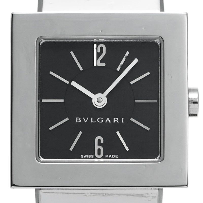 BVLGARI ブルガリ クアドラード SQ22SS レディース 腕時計 クォーツ Aランク 中古 銀蔵