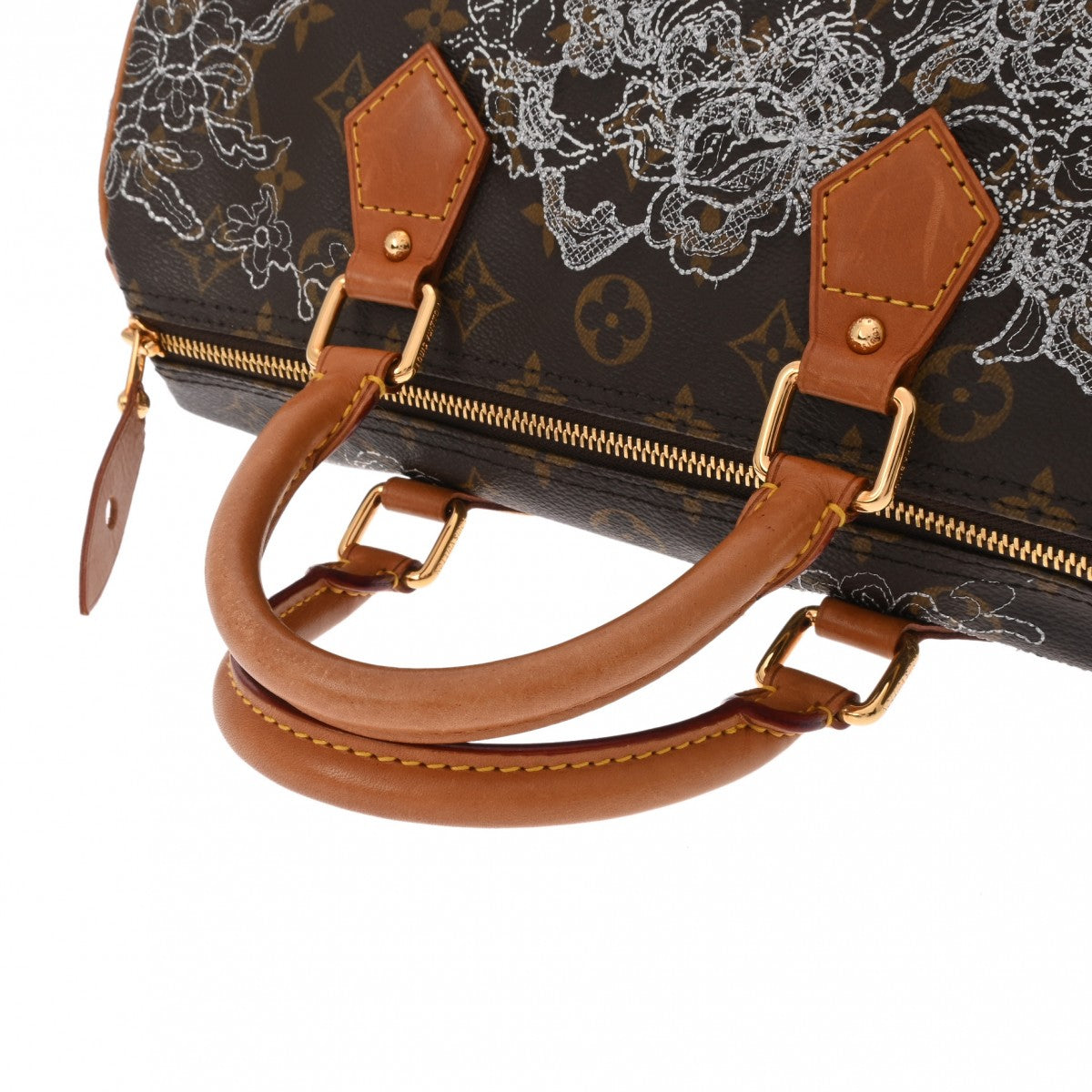 Louis Vuitton モノグラム　スピーディ30 美品 ルイヴィトン スピーディ 30 アルジャン 53381 ブラウン レディース