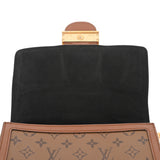 LOUIS VUITTON ルイヴィトン モノグラムリバース ドーフィーヌ MM 2WAY ブラウン M45958 レディース モノグラムキャンバス ショルダーバッグ Bランク 中古 銀蔵