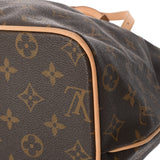 LOUIS VUITTON ルイヴィトン モノグラム パレルモGM ブラウン M40146 レディース モノグラムキャンバス ショルダーバッグ ABランク 中古 銀蔵