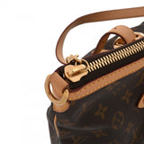 LOUIS VUITTON ルイヴィトン モノグラム パレルモGM ブラウン M40146 レディース モノグラムキャンバス ショルダーバッグ ABランク 中古 銀蔵