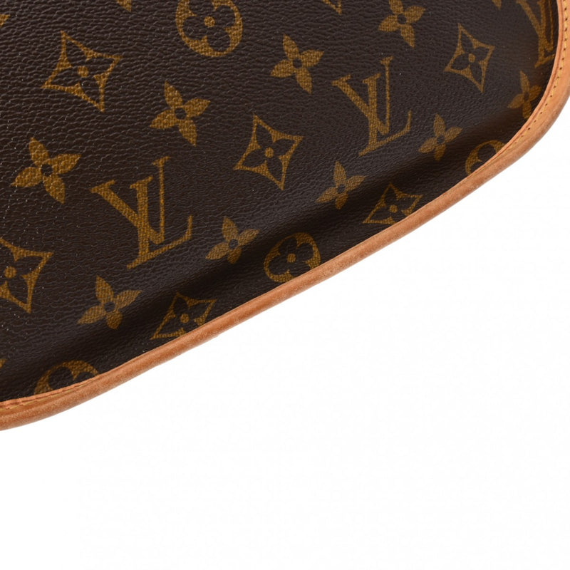 LOUIS VUITTON ルイヴィトン モノグラム メニルモンタン PM ブラウン M40474 レディース モノグラムキャンバス ショルダーバッグ Bランク 中古 銀蔵