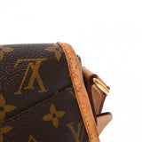 LOUIS VUITTON ルイヴィトン モノグラム メニルモンタン PM ブラウン M40474 レディース モノグラムキャンバス ショルダーバッグ Bランク 中古 銀蔵