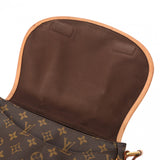 LOUIS VUITTON ルイヴィトン モノグラム メニルモンタン PM ブラウン M40474 レディース モノグラムキャンバス ショルダーバッグ Bランク 中古 銀蔵