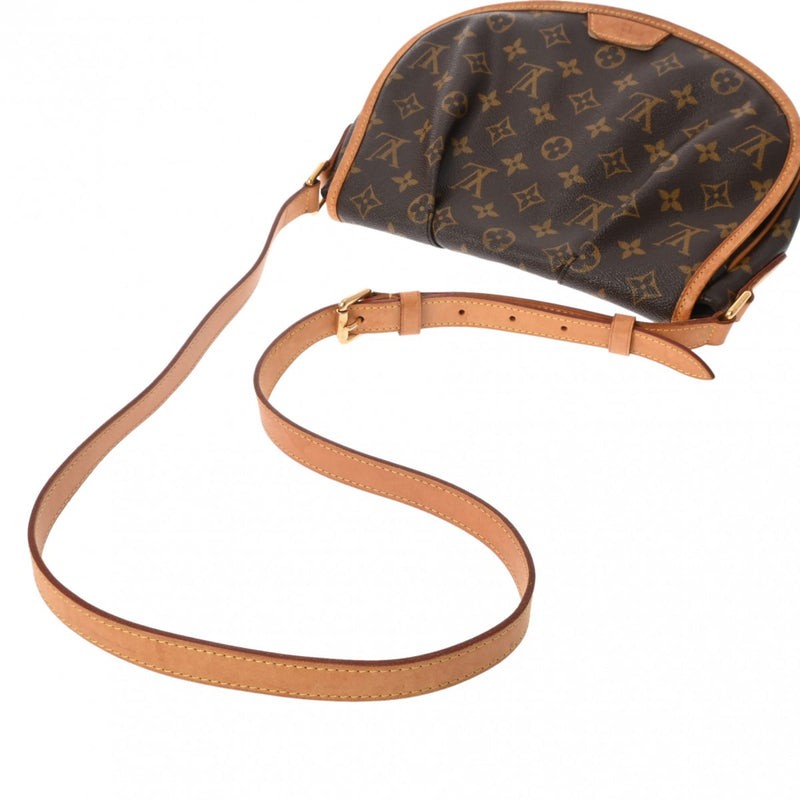 LOUIS VUITTON ルイヴィトン モノグラム メニルモンタン PM ブラウン M40474 レディース モノグラムキャンバス ショルダーバッグ Bランク 中古 銀蔵