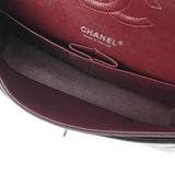 CHANEL シャネル マトラッセ チェーンショルダー Wフラップ 25cm ブラック A01112 レディース キャビアスキン ショルダーバッグ Aランク 中古 銀蔵