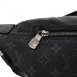 LOUIS VUITTON ルイヴィトン モノグラムエクリプス ディスカバリー バムバッグ 黒 M44336 メンズ モノグラムキャンバス ボディバッグ Bランク 中古 銀蔵