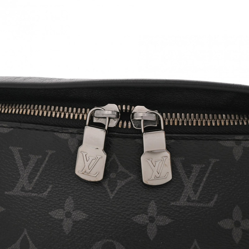 LOUIS VUITTON ルイヴィトン モノグラムエクリプス ディスカバリー バムバッグ 黒 M44336 メンズ モノグラムキャンバス ボディバッグ Bランク 中古 銀蔵