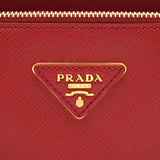 PRADA プラダ ガレリア  フオーコ BN1801 レディース サフィアーノ ハンドバッグ ABランク 中古 銀蔵