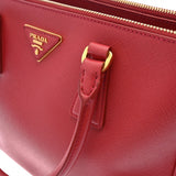 PRADA プラダ ガレリア フオーコ BN1801 レディース サフィアーノ ハンドバッグ Bランク 中古 銀蔵