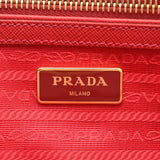 PRADA プラダ ガレリア フオーコ BN1801 レディース サフィアーノ ハンドバッグ Bランク 中古 銀蔵