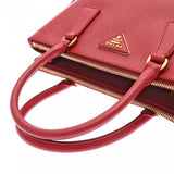 PRADA プラダ ガレリア フオーコ BN1801 レディース サフィアーノ ハンドバッグ Bランク 中古 銀蔵