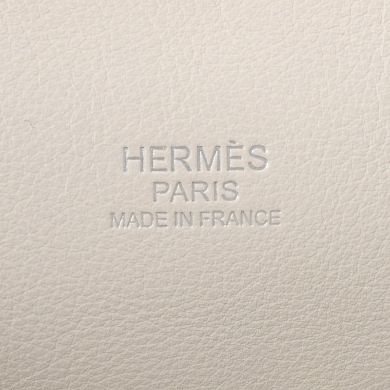 HERMES エルメス ツールボックス 20 2WAY ホワイト □P刻印(2012年頃) レディース ヴォースイフト ハンドバッグ Bランク 中古 銀蔵