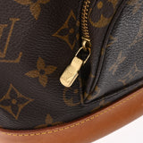 LOUIS VUITTON ルイヴィトン モノグラム モンスリ MM ブラウン M51136 レディース モノグラムキャンバス リュック・デイパック Bランク 中古 銀蔵