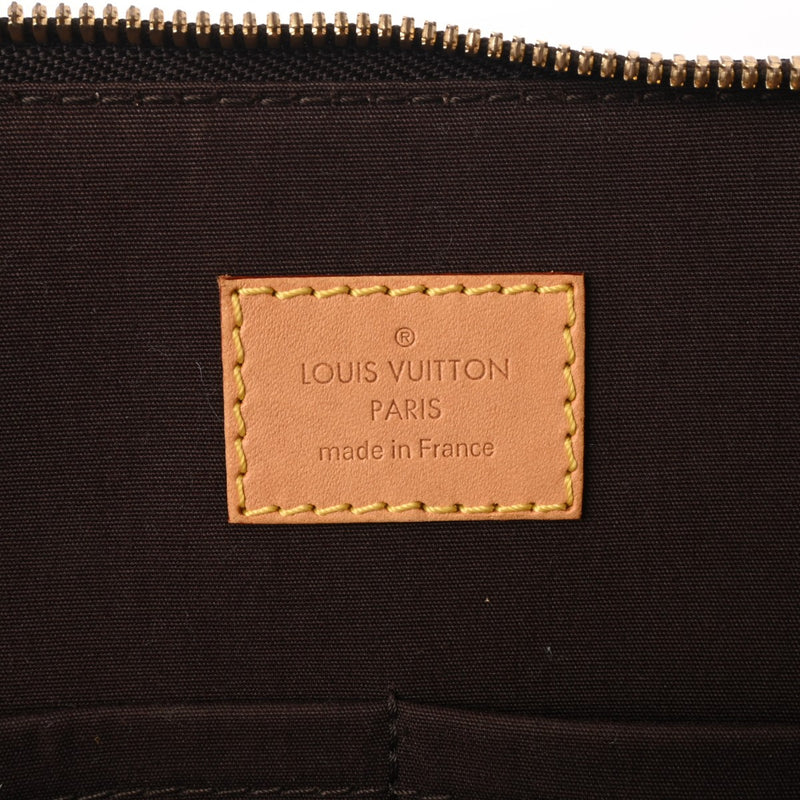 LOUIS VUITTON ルイヴィトン ヴェルニ アルマ PM アマラント M91611 レディース モノグラムヴェルニ ハンドバッグ ABランク 中古 銀蔵