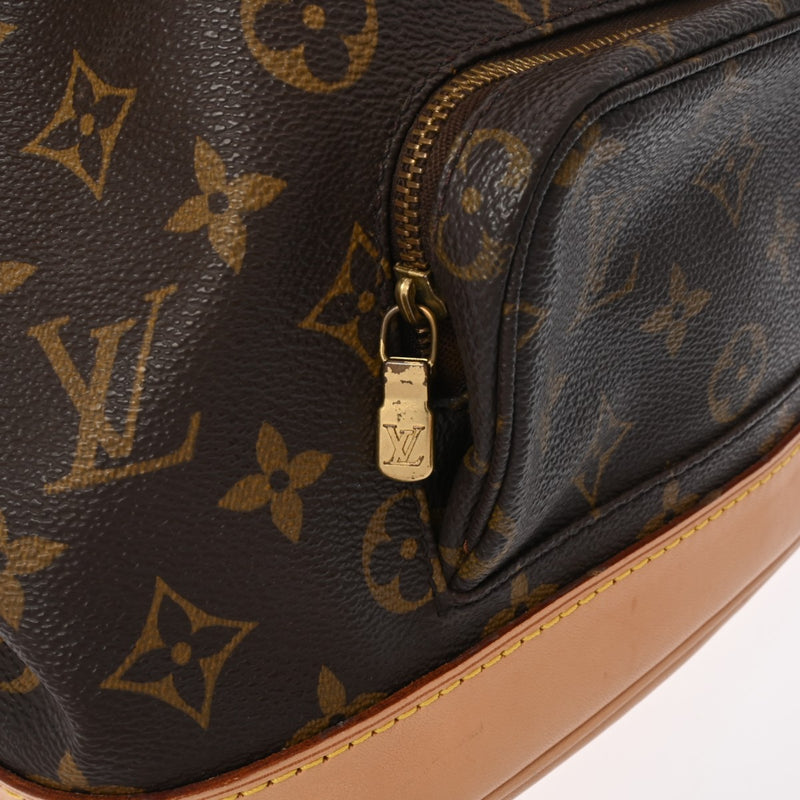 LOUIS VUITTON ルイヴィトン モノグラム モンスリ MM ブラウン M51136 レディース モノグラムキャンバス リュック・デイパック Bランク 中古 銀蔵