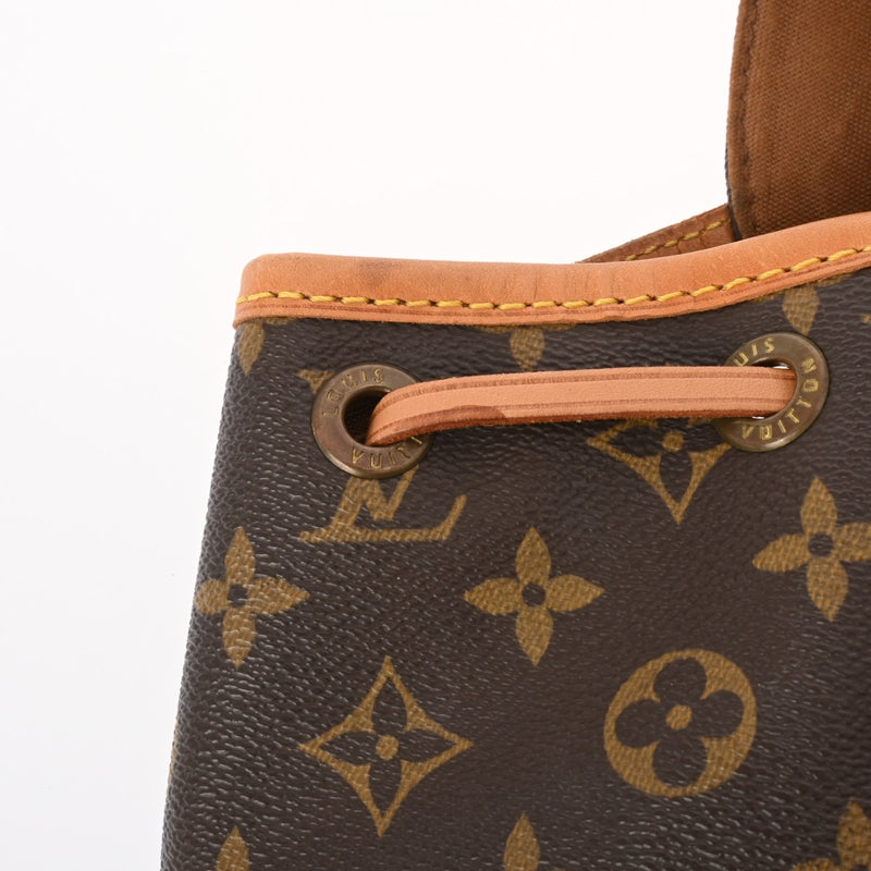 LOUIS VUITTON ルイヴィトン モノグラム モンスリ MM ブラウン M51136 レディース モノグラムキャンバス リュック・デイパック Bランク 中古 銀蔵