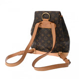 LOUIS VUITTON ルイヴィトン モノグラム モンスリ MM ブラウン M51136 レディース モノグラムキャンバス リュック・デイパック Bランク 中古 銀蔵